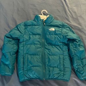 NorthFace 550 puffer Reversible